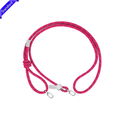 Crossbody Strap X Pink X Gold