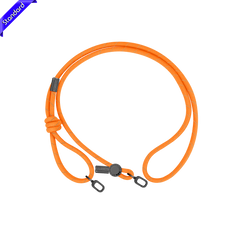 Crossbody Strap X Orange X Black