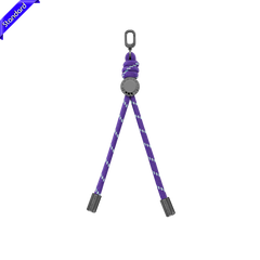 Wrist Strap X Purple X Black - Gemmispop