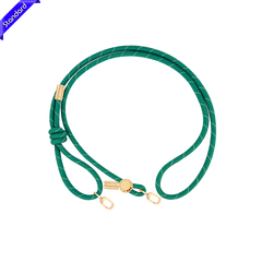 Crossbody Strap X Green X Silver