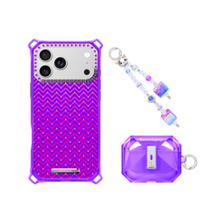 Blue Purple Square X P.C