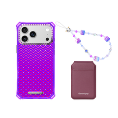 Blue Purple Square X P.C
